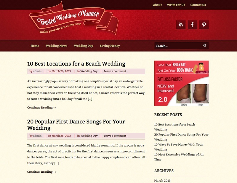 người lập kế hoạch đám cưới đáng tin cậy