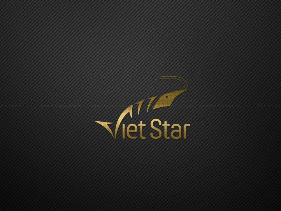 Thiết kế logo - Thương hiệu xuất khẩu Thủy sản Việt Star