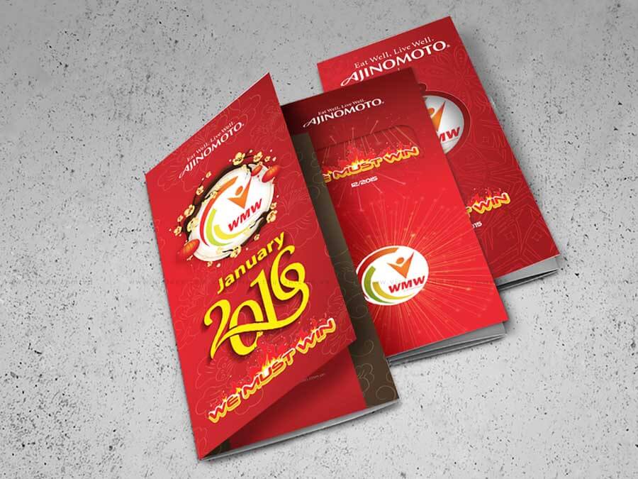Thiết kế brochure _ Ajinomoto Việt Nam