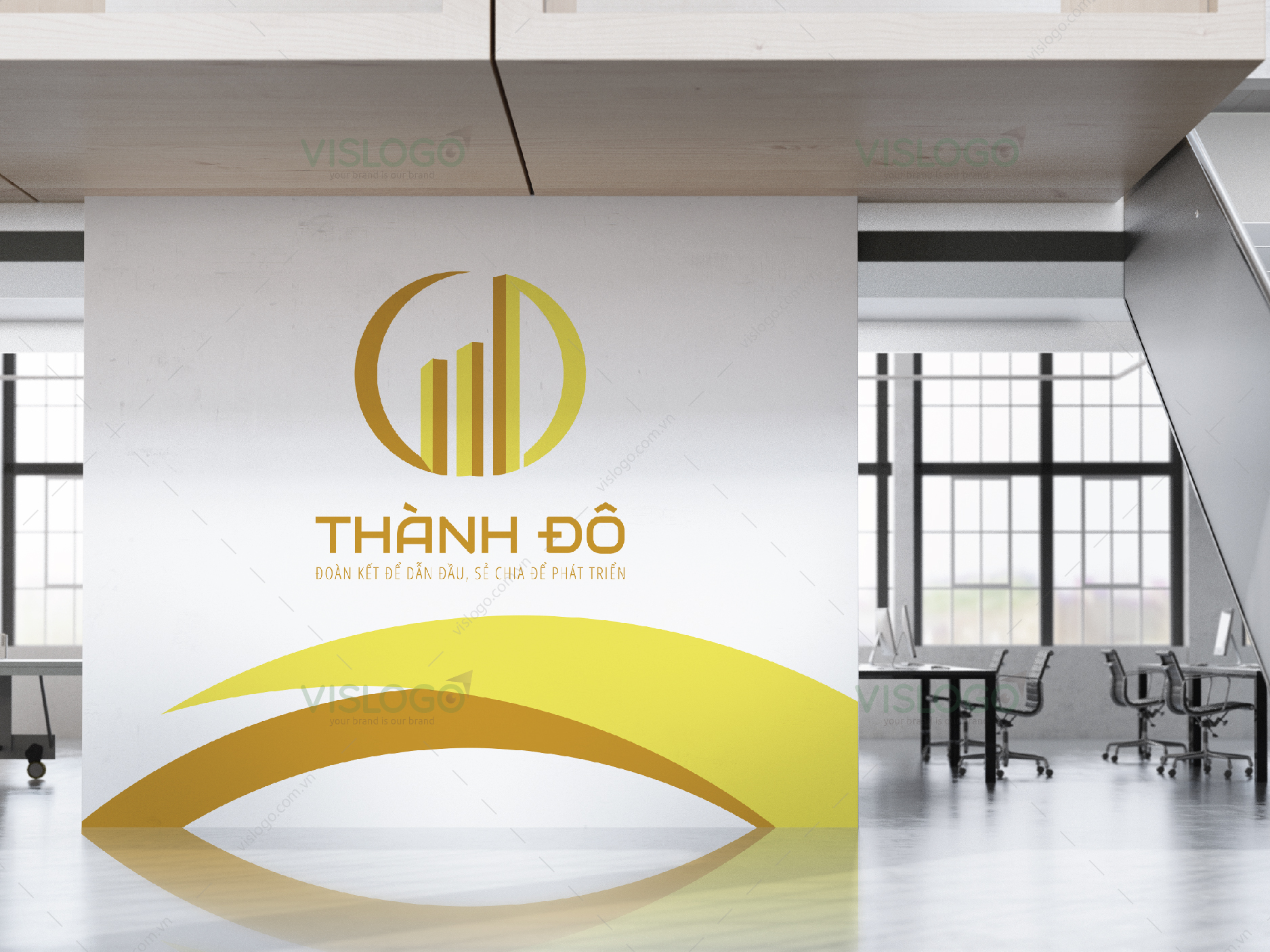 Thiết kế logo ĐỊA ỐC THÀNH ĐÔ
